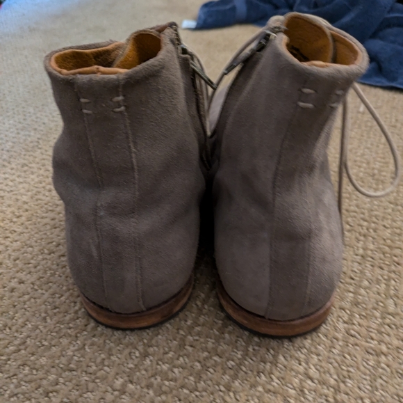 Frye Mens Chris Lace Up Zip - Picture 7 of 11